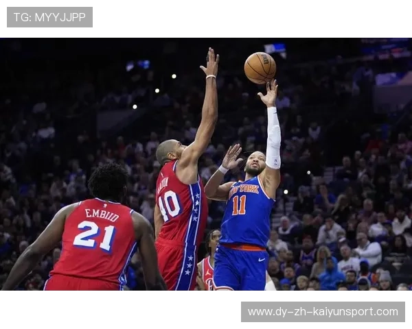 NBA尼克斯快攻反超氛围狂热